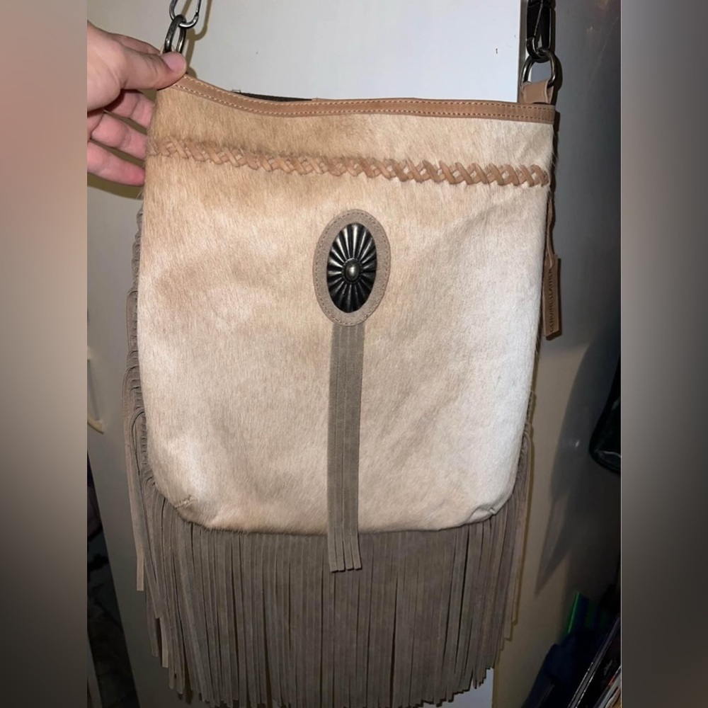 IDYLLWIND WOMEN'S COSMIC COWGIRL FRINGE BAG